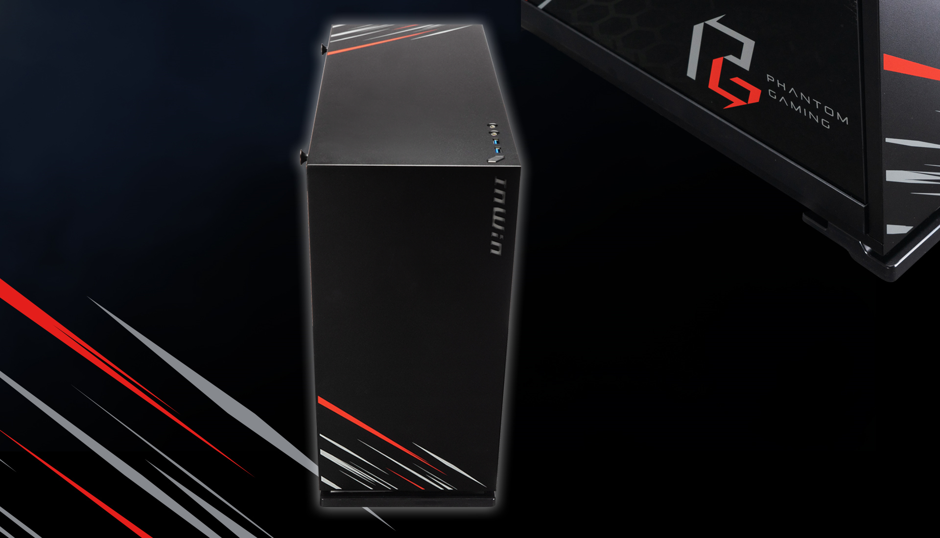IN WIN×Phantom GamingコラボPCケース発売記念・マウスパッド
